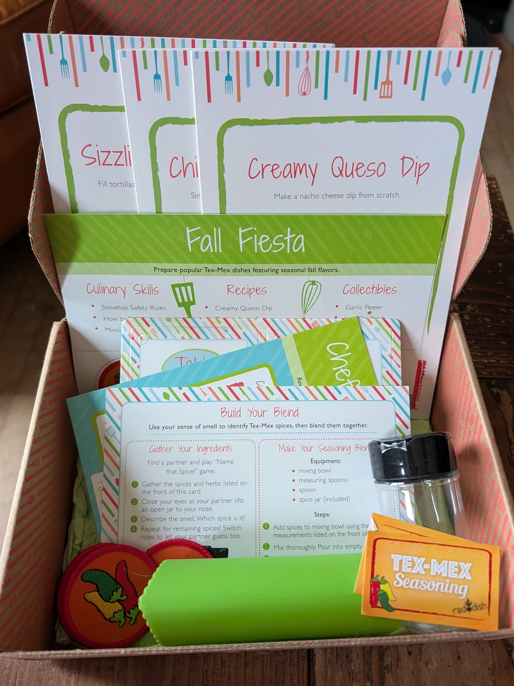 Raddish Kids Fall Fiesta Tex‑Mex Kids Cooking Kit